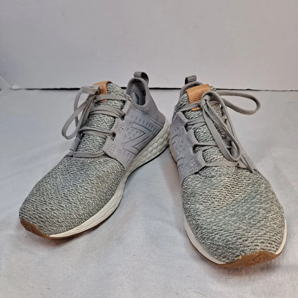 New Balance Womens Fresh Foam Cruz Sneakers WCRUZOG Size 10B Gray